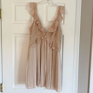 Nude Lace Tobi Dress